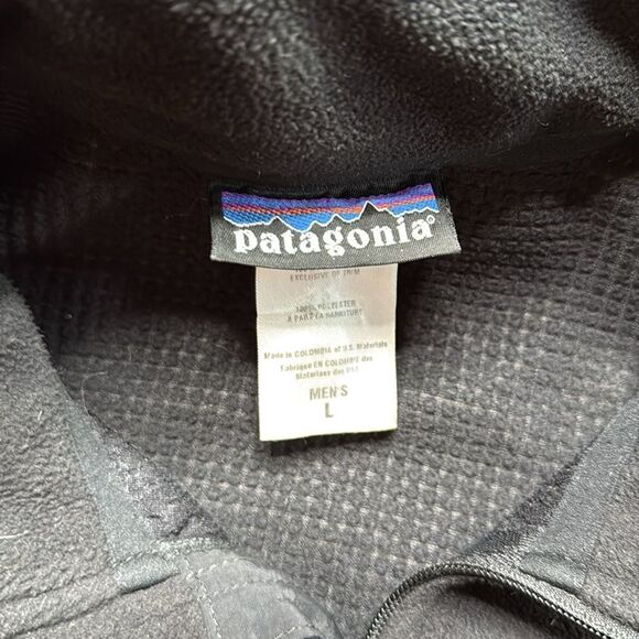Patagonia Men’s Black R2 Zip Up Synchilla Jacket Large - Picture 3 of 5